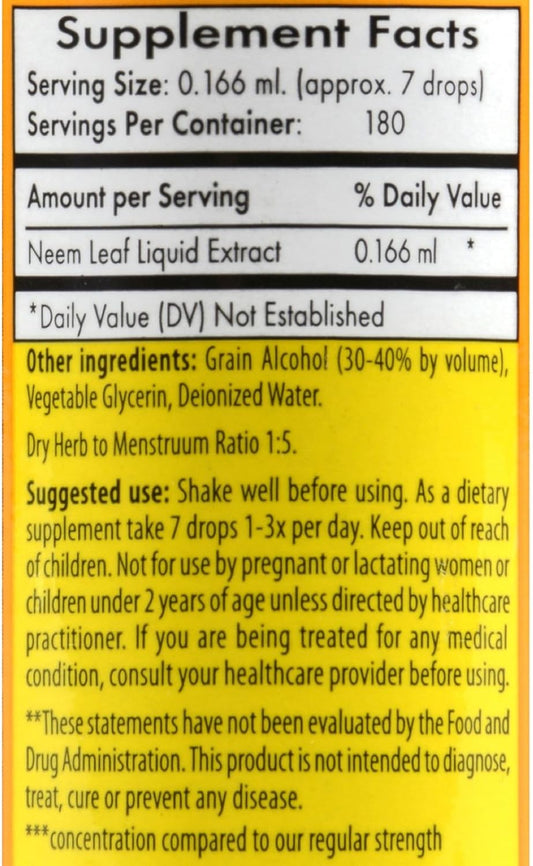 Neem Aura Certified Organic Triple Strength Neem Leaf Extract 1 to 5-1