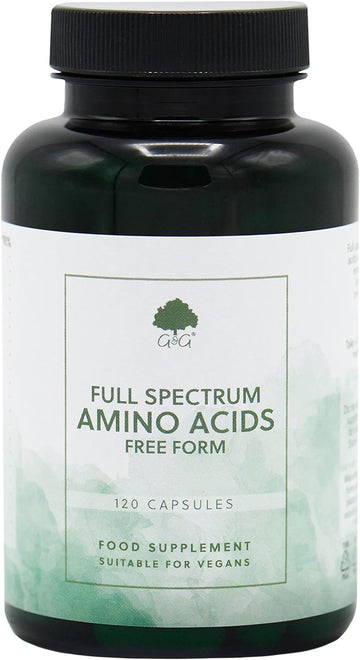 Full Spectrum Amino Acids Capsules | Bcaa | Free Form Amino Acids | 12140 Grams