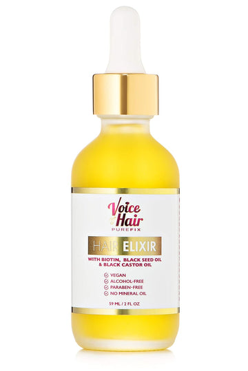 Voice of Hair PureFix Elixir – Hair Growth Oil Serum – Clinically Proven 6-in-1 Hair and Scalp Oil For Longer, Stronger,