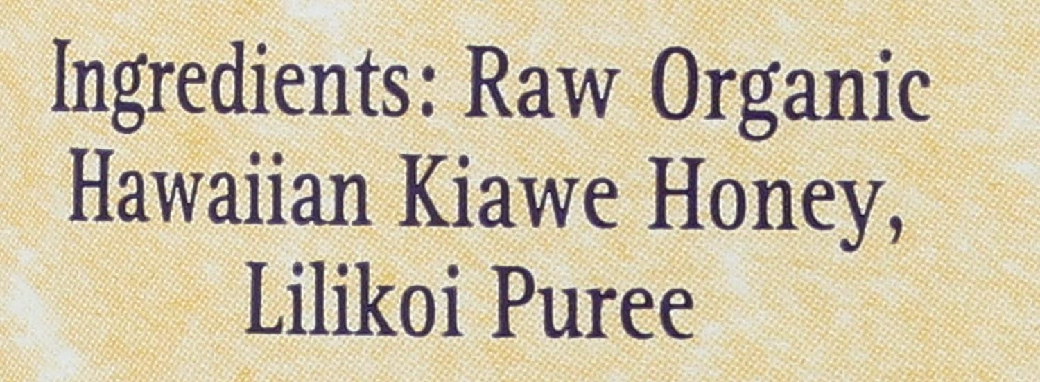 RARE HAWAIIAN White Honey with Lilikoi, 8 OZ : Grocery & Gou