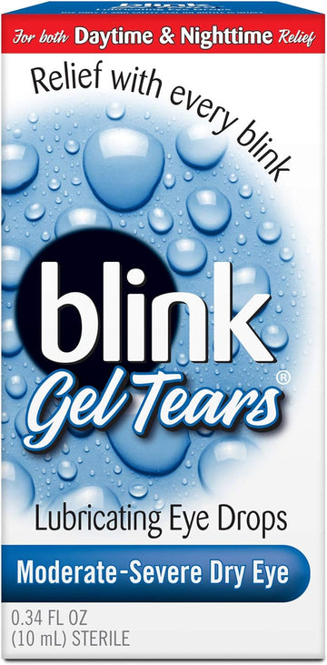 Blink Gel Tears Lubricating Eye Drops, .34 oz