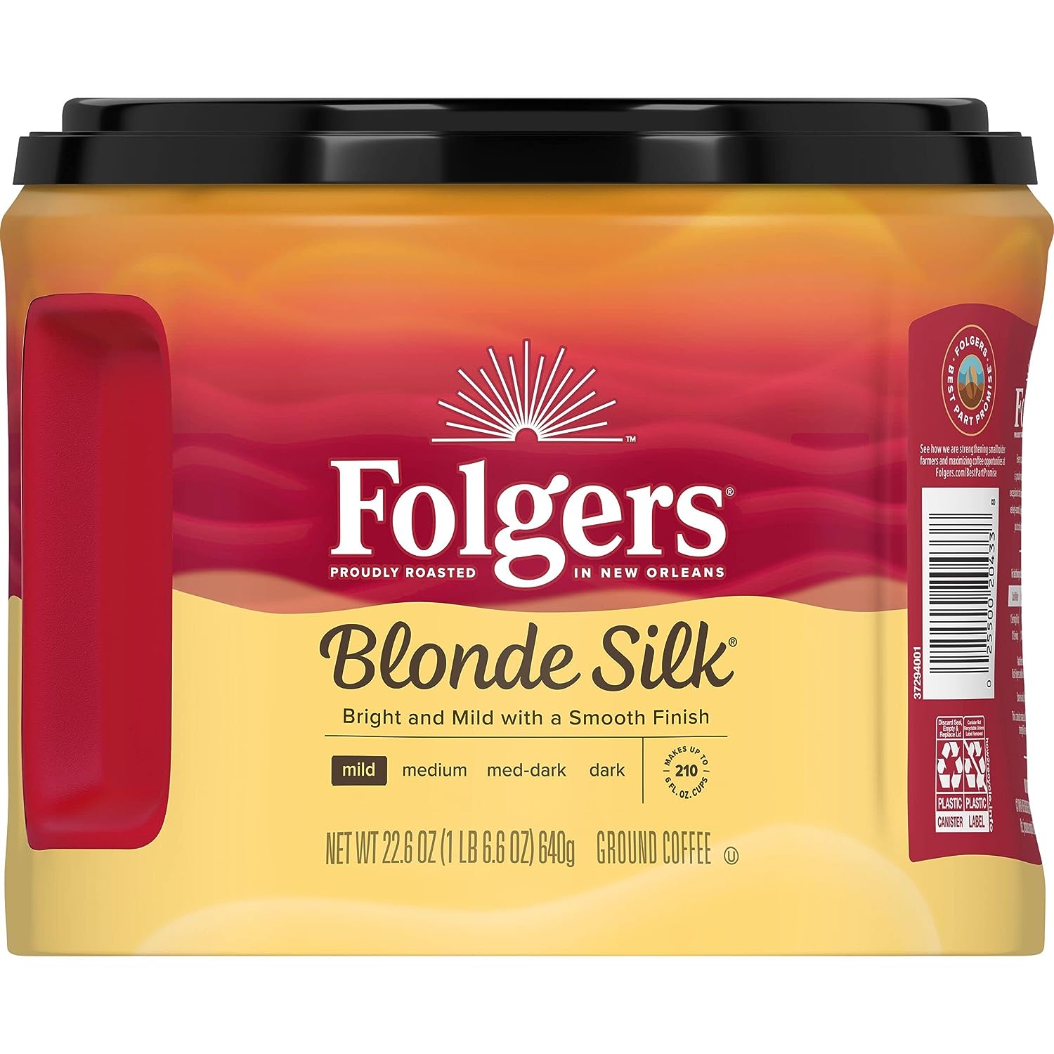 Folgers Caffeine Ground Blonde Silk Coffee