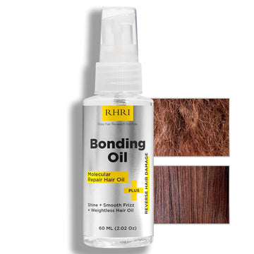 Bonding Oil for Hair, Protects from UV/Heat Damage and Frizz, Adds Mega Shine & Smooths Split Ends - Safe for Colored Ha