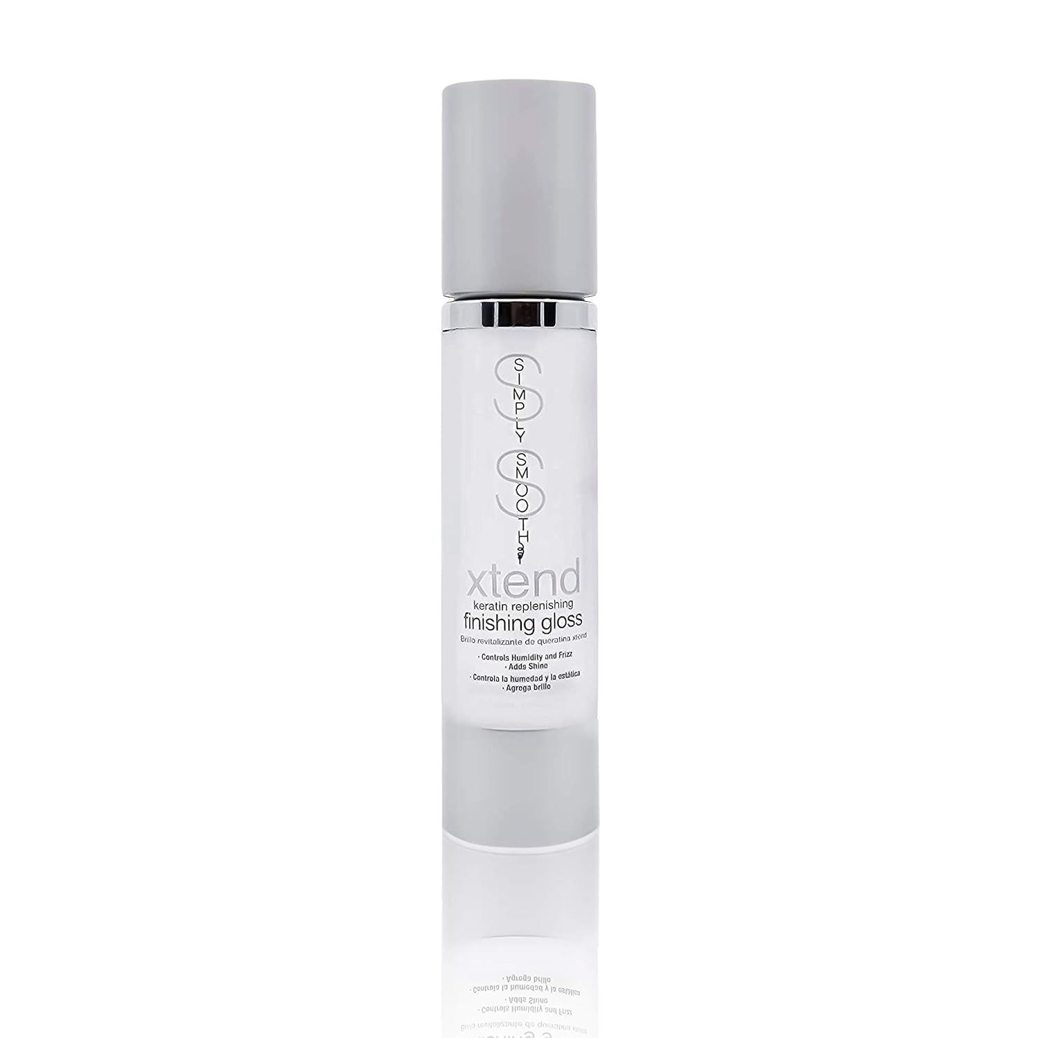 Simply Smooth Xtend Finishing Gloss Weightless Anti Frizz Hair Serum Control Texture & Add Shine Hair Oil Treatment Eliminate Frizz, Seal Split Ends, Tame yaways, Smooth Hair 1.69