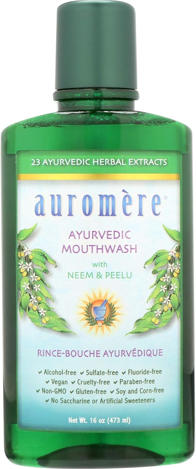 Auromere Mouthwash, 16   (2 Pack)