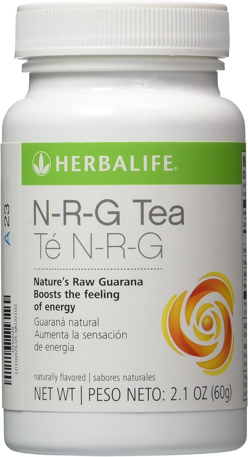 HERBALIFE NRG NATURE'S RAW GUARANA POWDER TEA