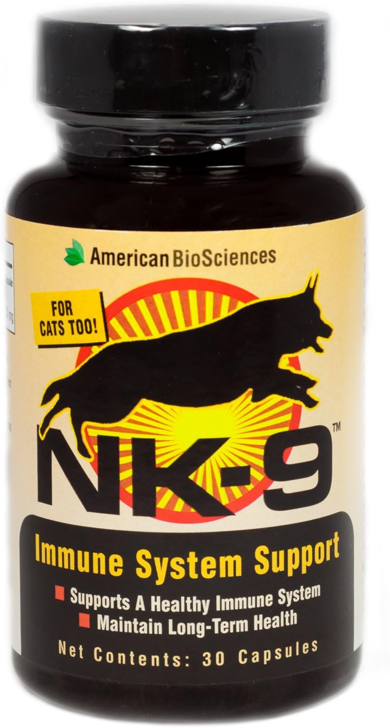 American Biosciences Nk 9 Ahcc Immune System Support For Dogs - 250 Mg