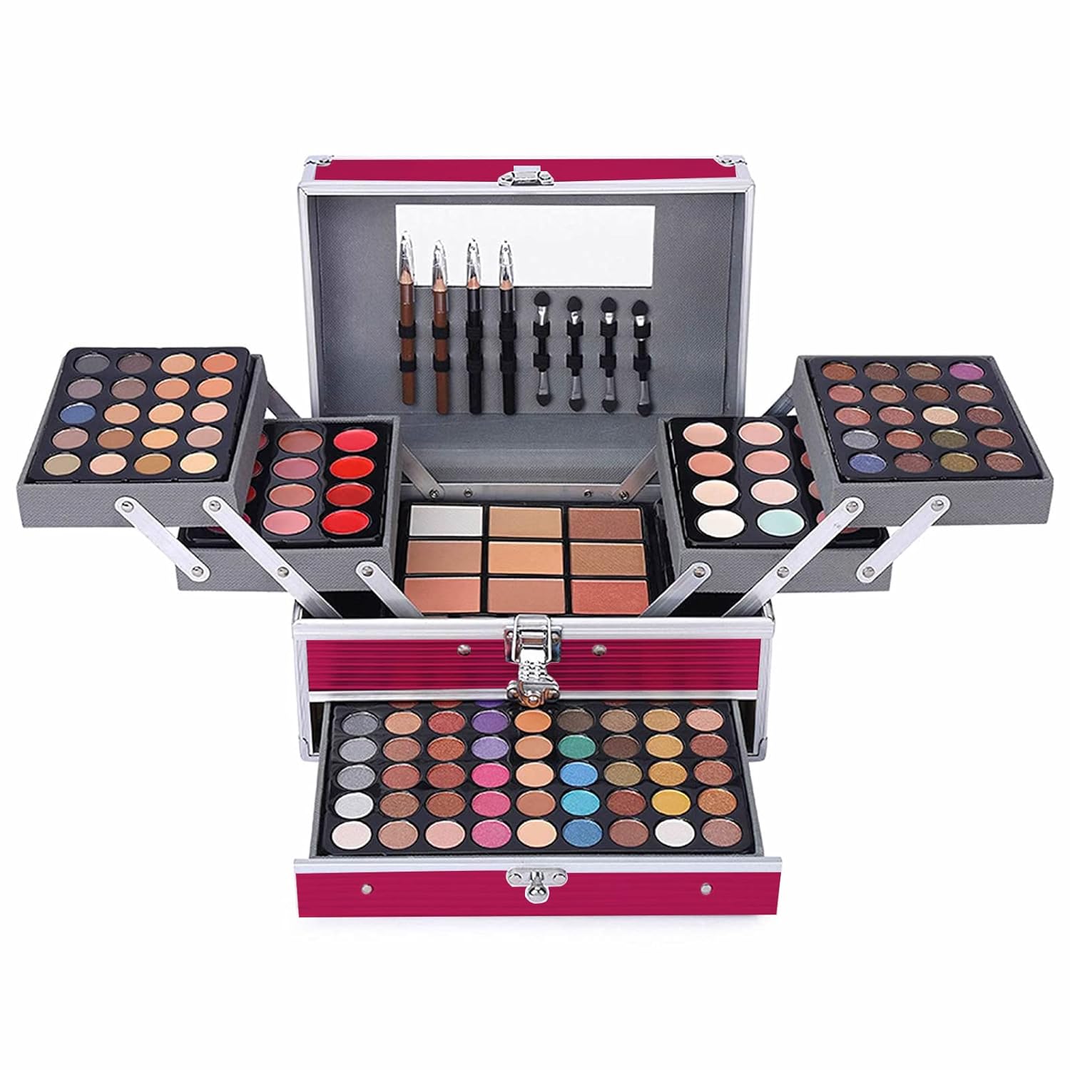 132 Color All In One Makeup Kit,Professional Makeup Case,Mak