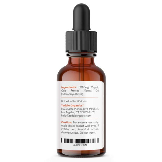 Teddie Organics Organic Marula Oil 1 Cold Pressed Hydrating Facial Oil