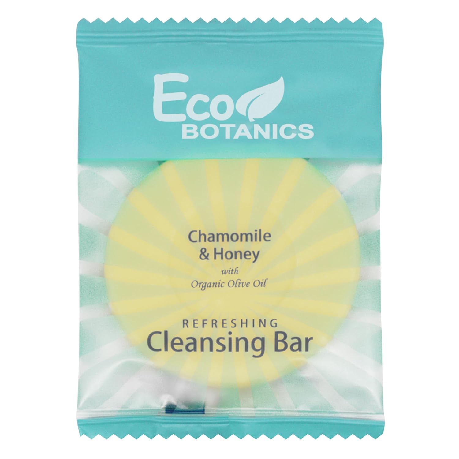 Eco Botanics Travel-Size Hotel Cleansing Bar Soap 0.5  (Case of 100)