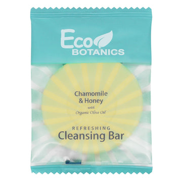 Eco Botanics Travel-Size Hotel Cleansing Bar Soap 0.5  (Case of 100)