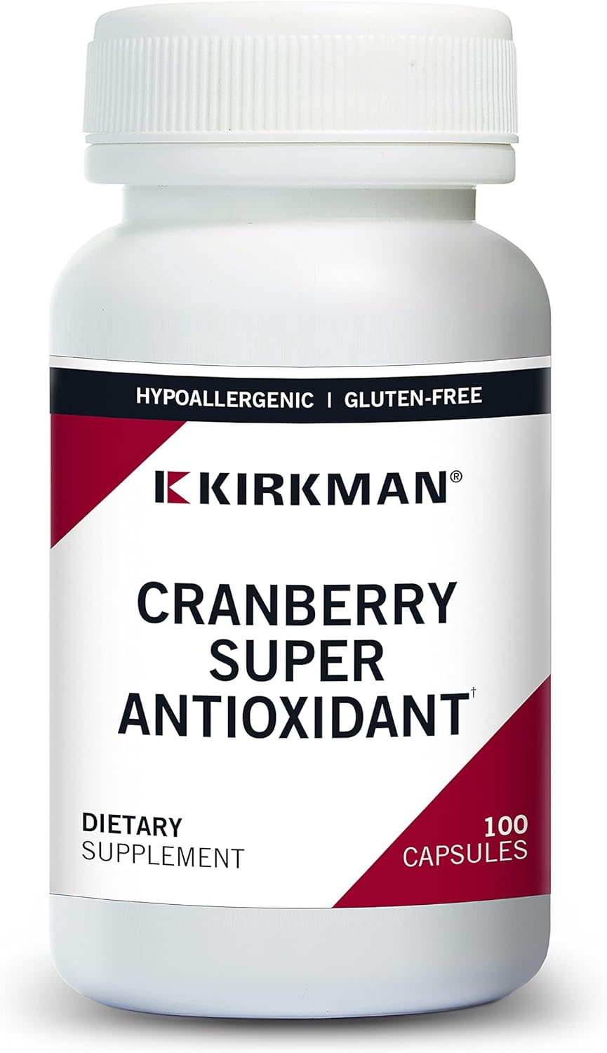 Kirkman Cranberry Super Antioxidant - Hypoallergenic || 100 Vegetarian