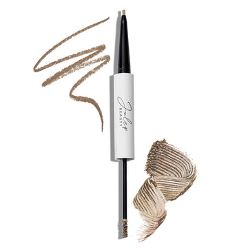 Julep Brow 101-2-in-1 Eyebrow Pencil and Tinted Brow Gel - Blonde - Waterproof - Thickening Silk Fibers - All Day Hold - Fill Define and Shape Brows