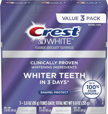 Crest 3D White Brilliance Pro Enamel Protect 3 3 Pack