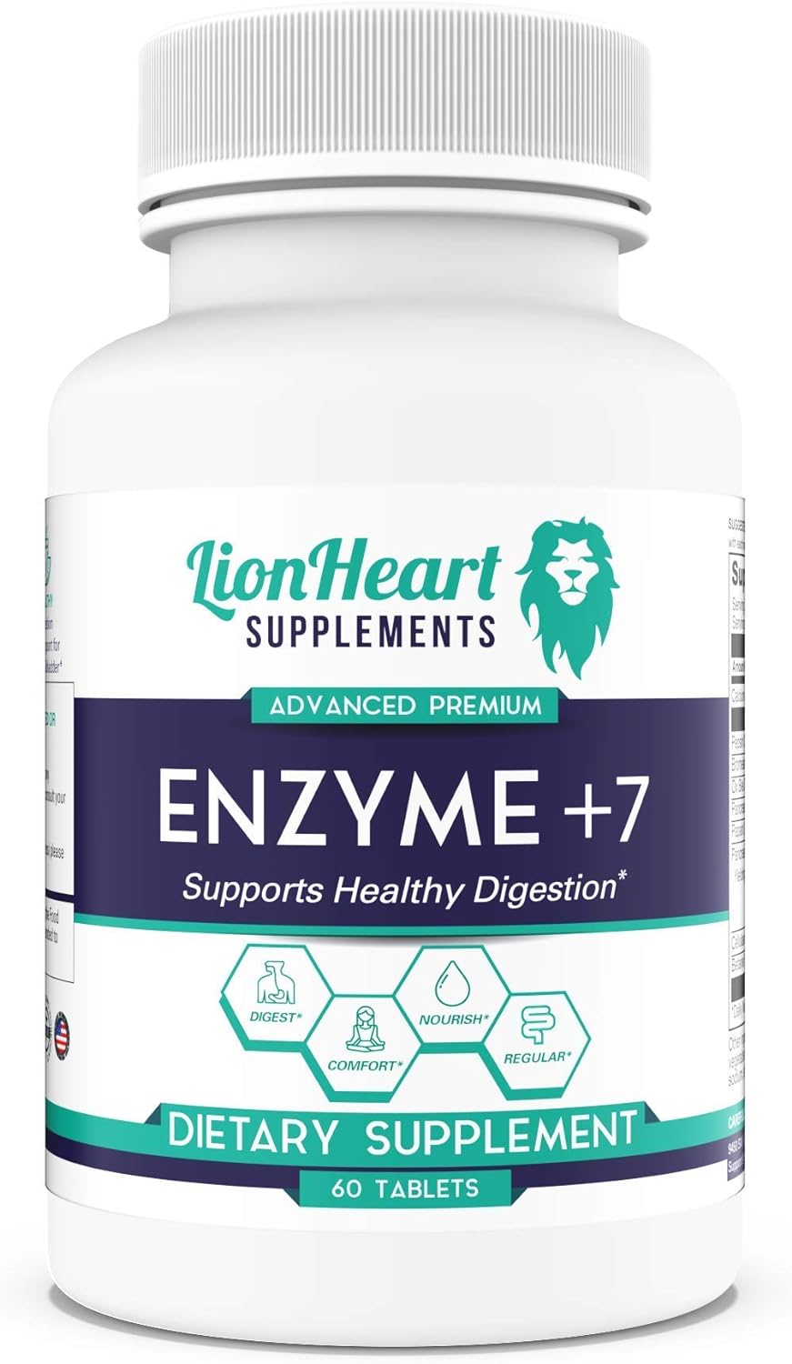 Digestive Enzymes Supplement - Multi Enzymes For Digestion, Constipati2.89 Ounces