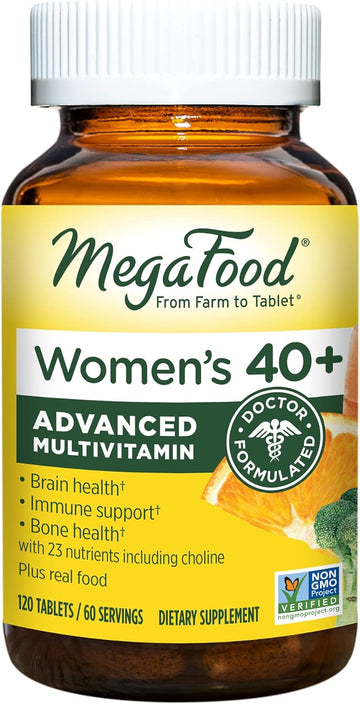 MegaFood Women's 40+ Advanced Multivitamin for Women - Dr Formulated -