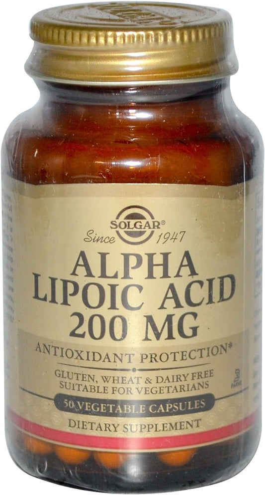 Alpha Lipoic Acid 200mg 50 Vcaps 3-Pack