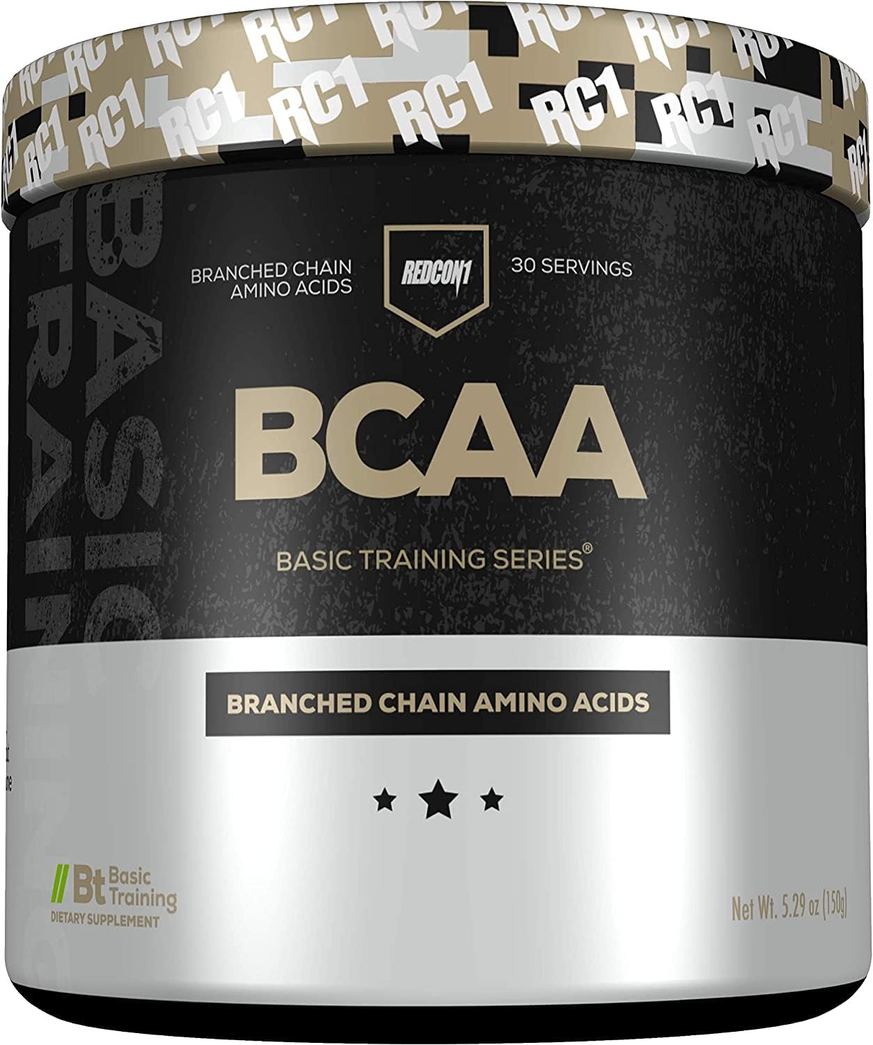 REDCON1 Basic Training BCAA - Sugar Free Branched Chain Amino Acid Pow