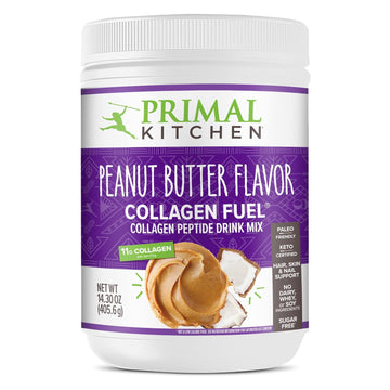 Primal Kitchen Collagen Fuel Collagen Peptide Drink Mix, Peanut Butter