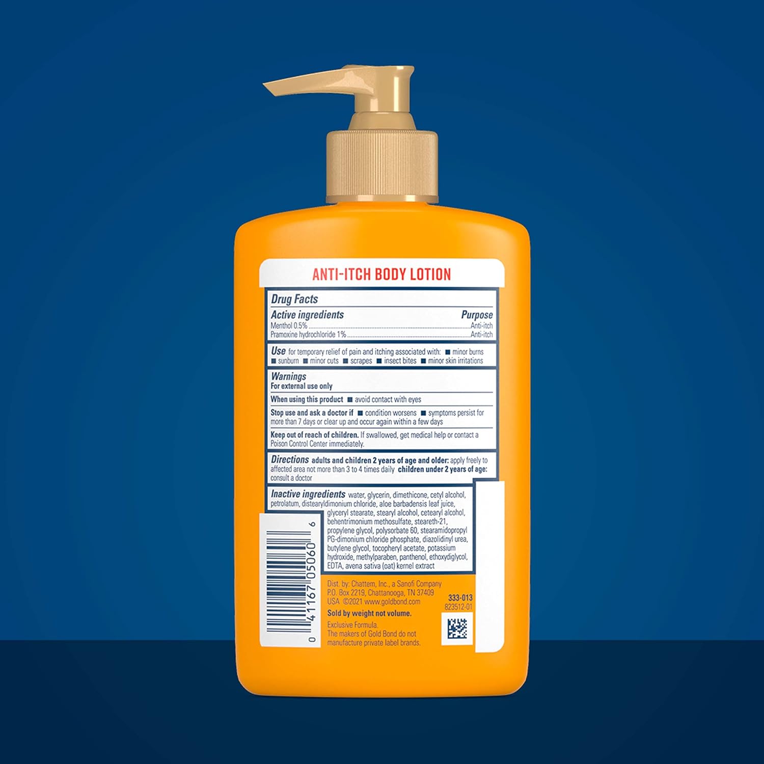 Gold Bond Medicated Anti-Itch Body Lotion, 5.5 oz. (Pack of 4), Steroi