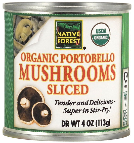 NATIVE FOREST MUSHROOM PRTBELLO SLCD 4 OZ