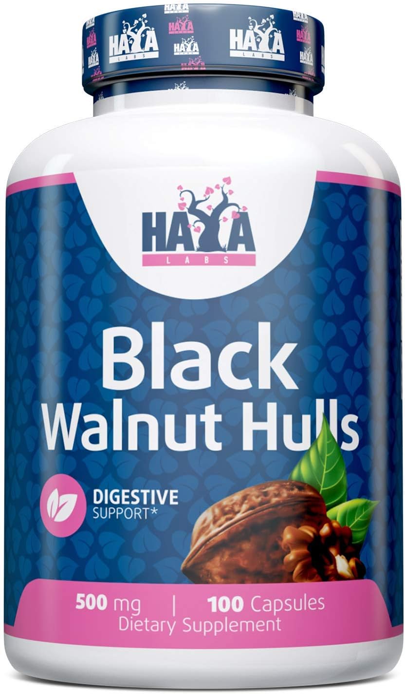 Haya Labs Black Walnut Hulls 500 mg 100 Caps

0.5 Grams