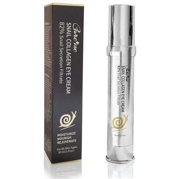 Snail Repair Eye Cream with 82% Pure Snail Mucin Extract and Collagen, All in One Anti-Aging Moisturizer 1  for Blemish Care, Skin Elasticity, Nourishing, Rejuvenation