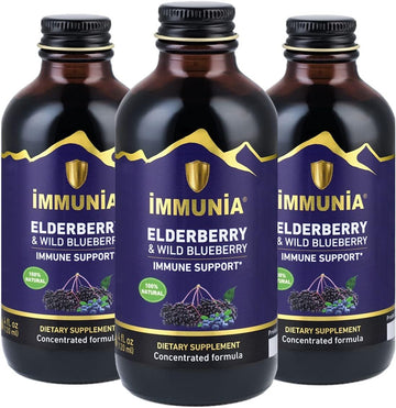 Immunia Elderberry & Wild Blueberry Concentrated. Immune Support. Deli