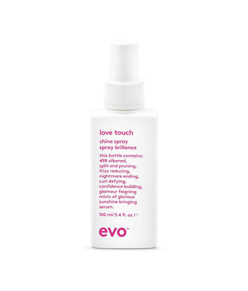 EVO Love Touch Shine Spray - Volumizing Finishing Hair Texture Spray - Smooths With Extra Shine - 100 / 3.4.