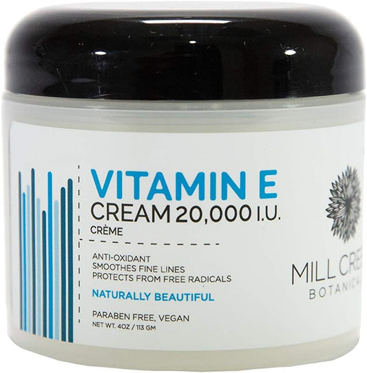 Mill Creek Vitamin E Cream 20,000 IU - 4 oz