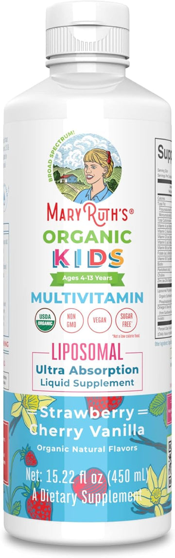 Maryruth'S Vitamin Liquid For Kids | Liposomal | Immune Support For Ag