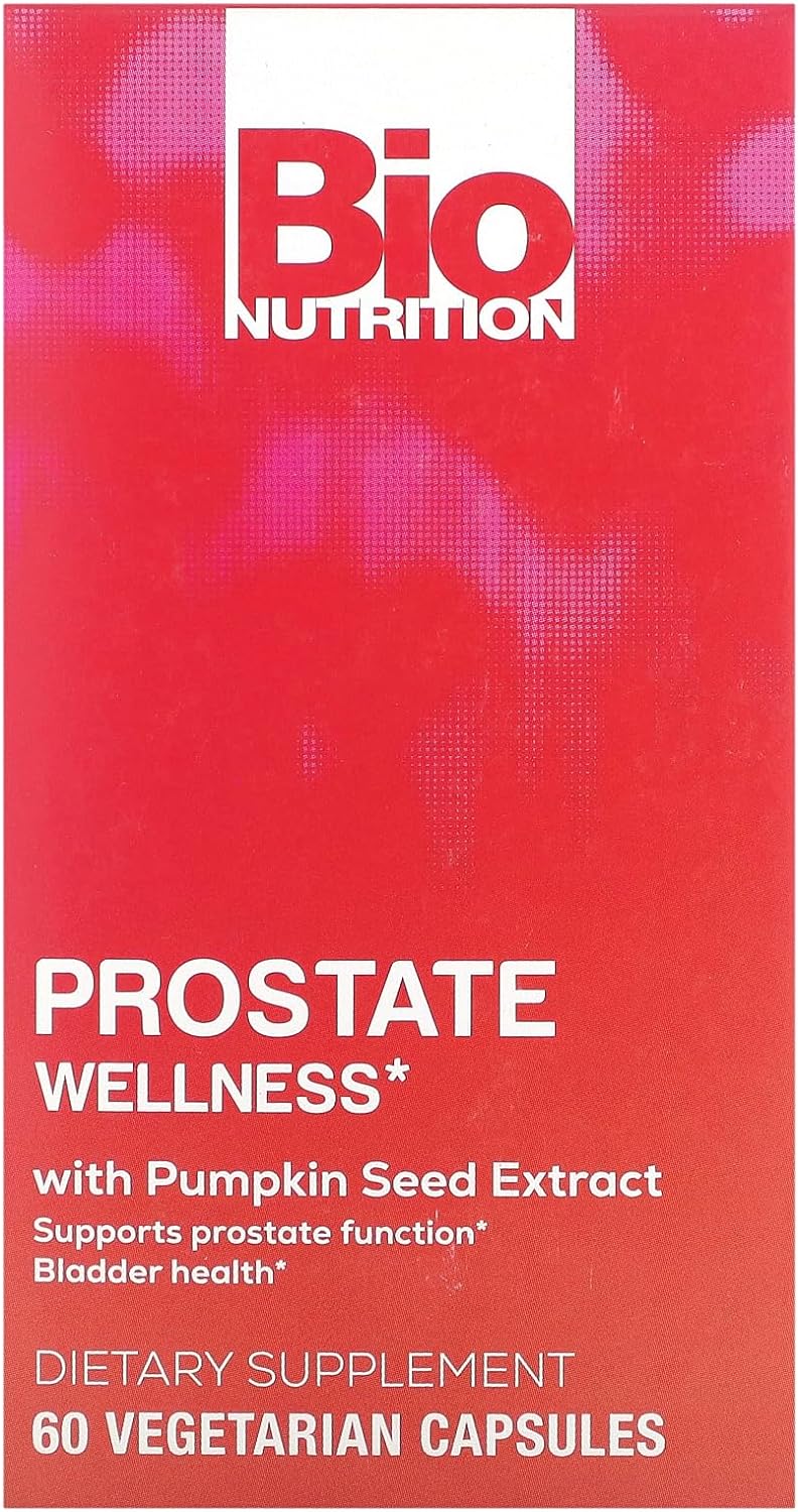 Prostate Wellness with Pumpkin Seed Extract, 60 Vegetarian Capsules, B