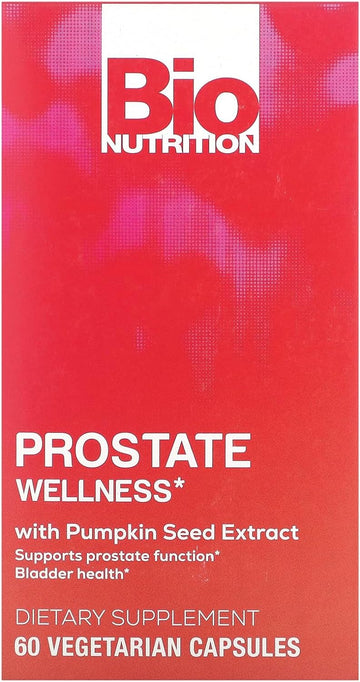 Prostate Wellness with Pumpkin Seed Extract, 60 Vegetarian Capsules, B