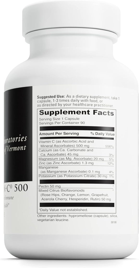 DAVINCI Labs Poten-C 500 - Dietary Supplement to Support Immune System