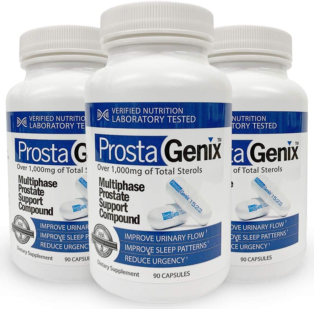 ProstaGenix Multiphase Prostate Supplement Capsule -3 Bottles- Feature