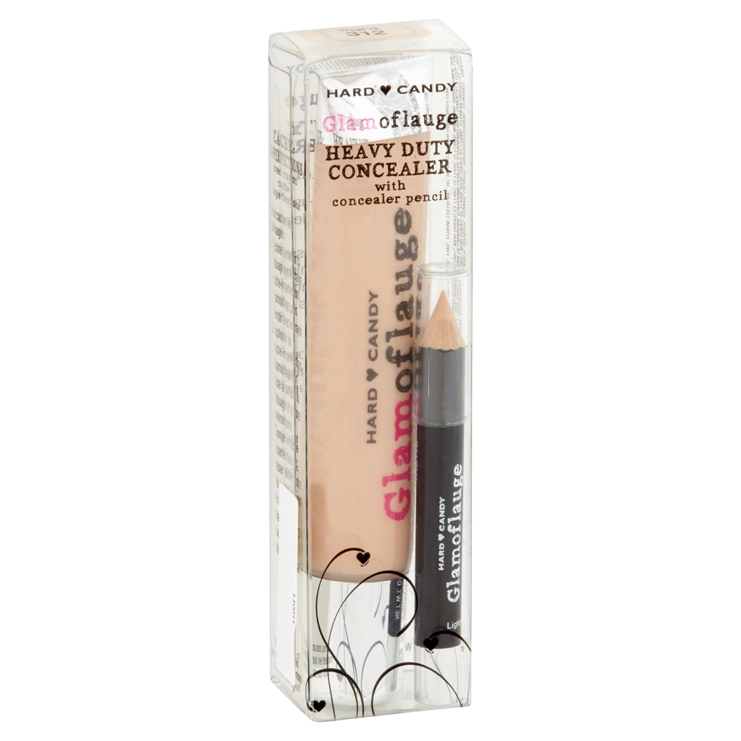 Hard Candy Glamoauge HEAVY DUTY CONCEALER with pencil (LIGHT color)