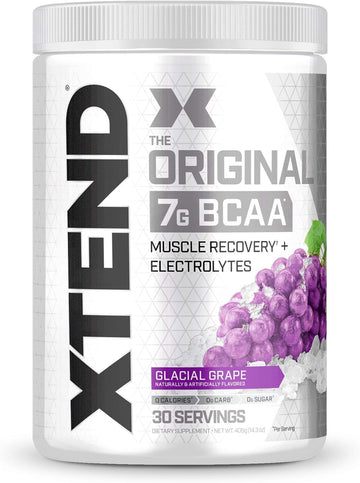 XTEND Original BCAA Powder Glacial Grape | Sugar Free Post Workout Mus