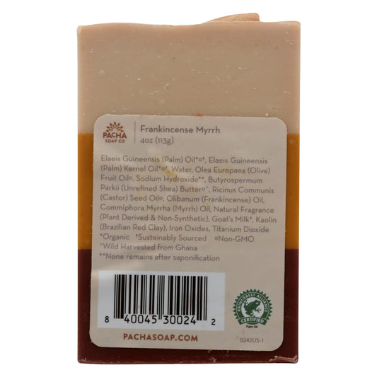 Esupli.com  PACHA SOAP Frankincense Myrrh Bar Soap, 4 