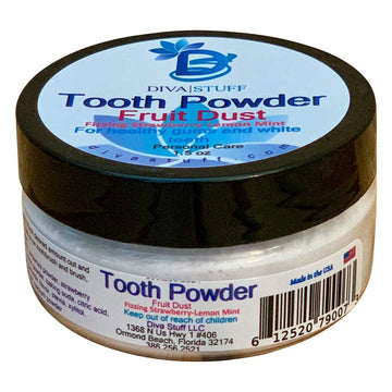 Fruit Dust Tooth Powder To Aid With Healthier Teeth With Strawberry Powder, By Diva Stuff