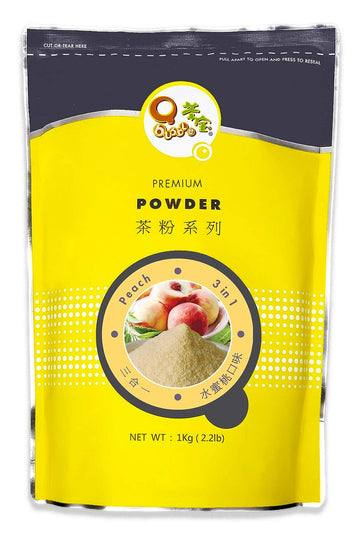 Qbubble Tea Powder, Peach