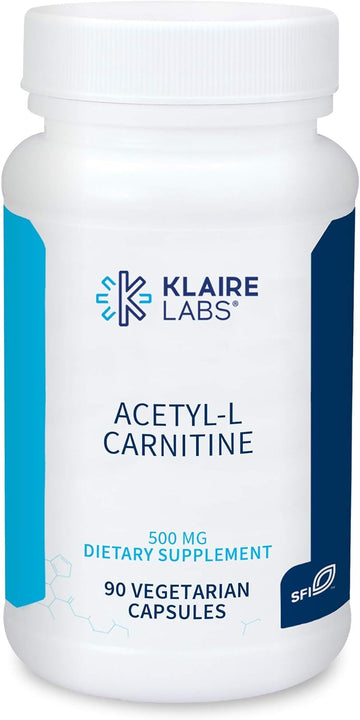 Klaire Labs Acetyl-L-Carnitine 500 mg - Hypoallergenic Acetyl L-Carnit