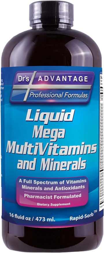 Drs Advantage - Liquid Mega Multivitamins And Minerals 32Oz [Health An