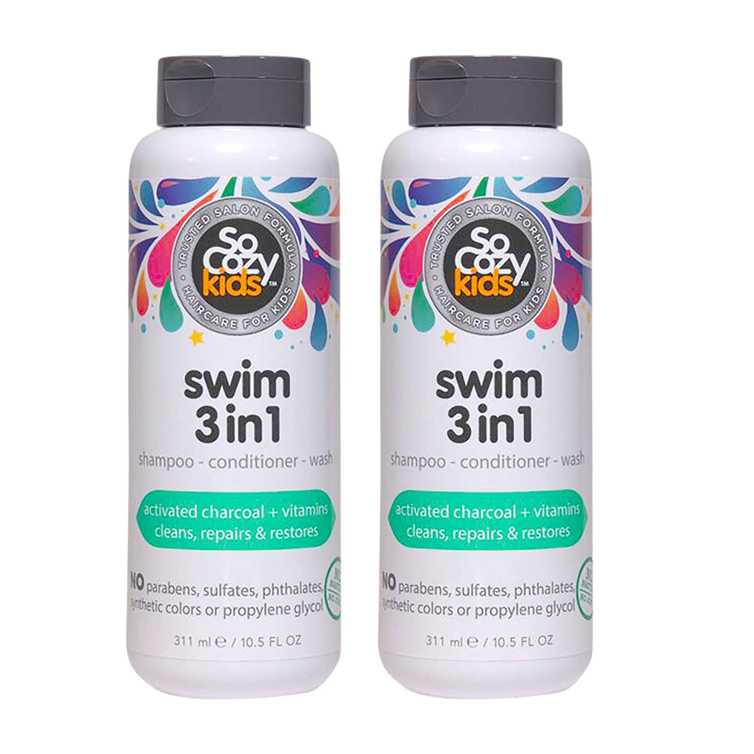 So Cy Swim 3-in-1 Shampoo + Conditioner + Body Wash, 2 uid_s (Pack Of 2)