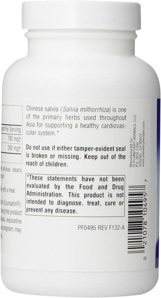 Planetary Herbals, Salvia, 1,020 milligrams, 120 Tablets