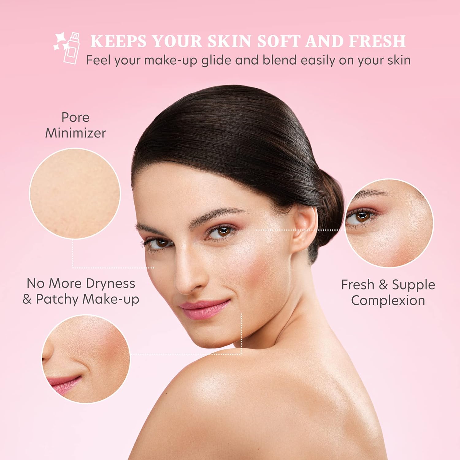 Dermacol - Satin Makeup Base, Matte Face Primer for Wrinkles