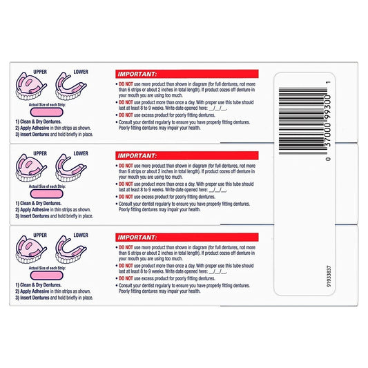 Fixodent Ultra Max Hold Dental Adhesive (2.2 . 3 pk.)