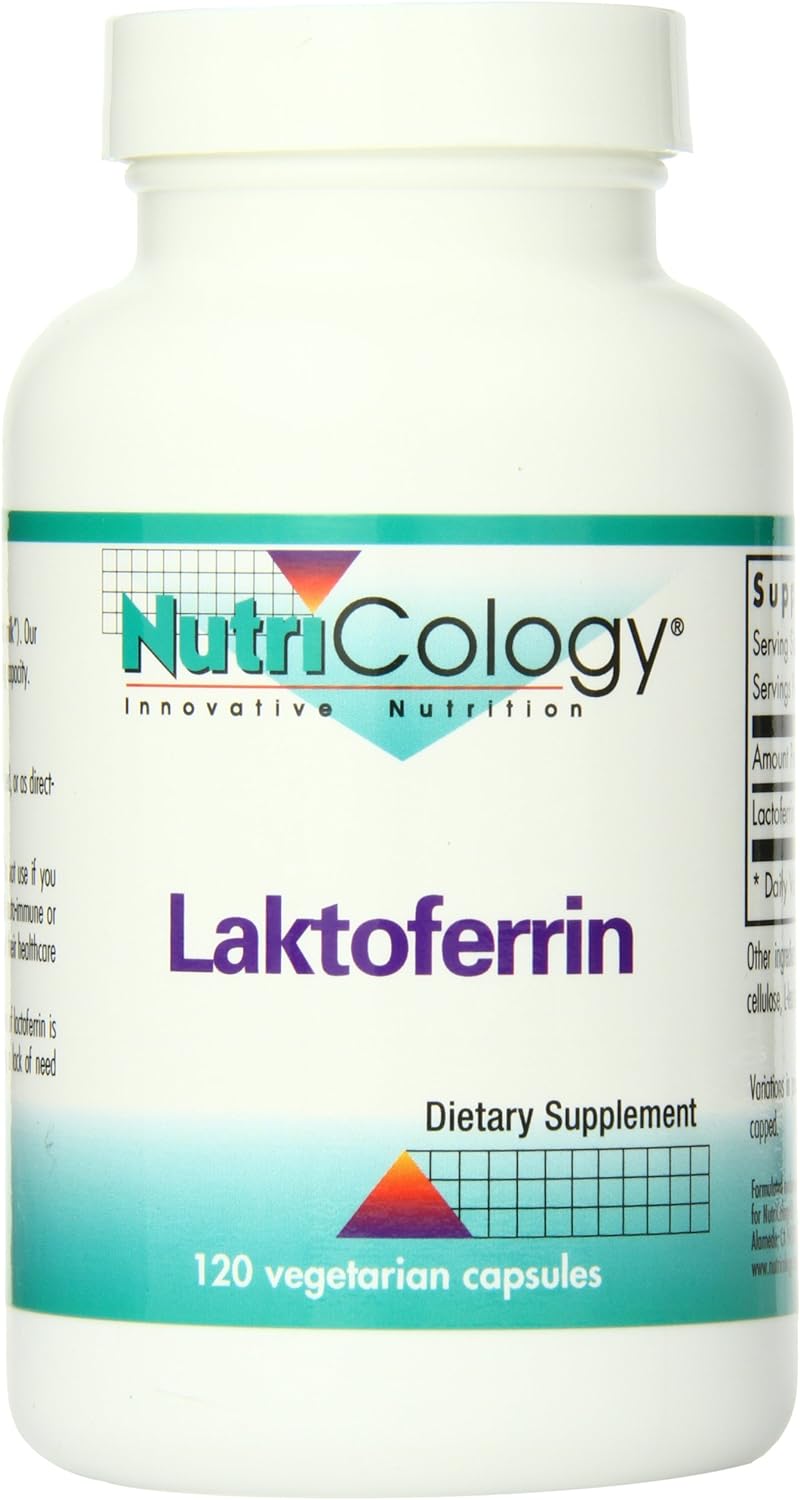 Nutricology Laktoferrin, Vegicaps, 120-Count