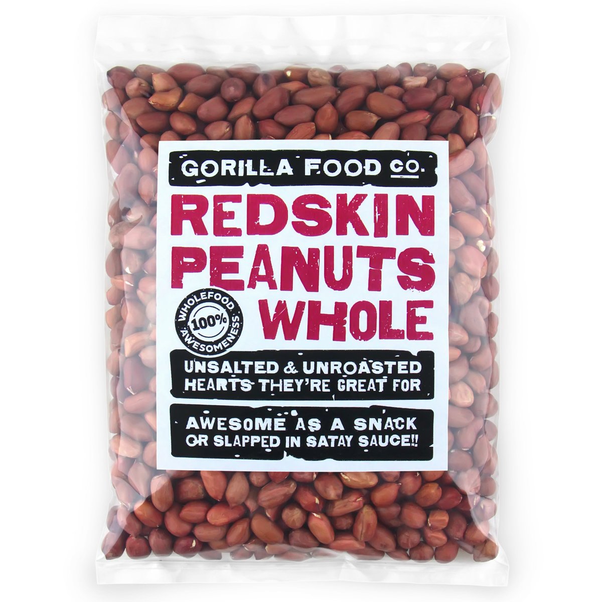 Gorilla Food Co. Premium Redskin Peanuts - 1 Pack