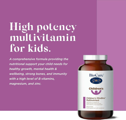 BioCare Children's Mindlinx Multinutrient - 150g

380 Grams