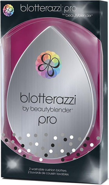 BEAUTYBLENDER Blotterazzi Pro Reusable Makeup Blotting Pad with Mirrored Compact. Vegan, Cruelty Free and Made in the USA